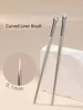 1pc Curved Eye Liner Make Up Brushes Precision Eyeliner Makeup Brush Eyelid aegyo sal Sharp Thin Small Eye cosmetic tools 1