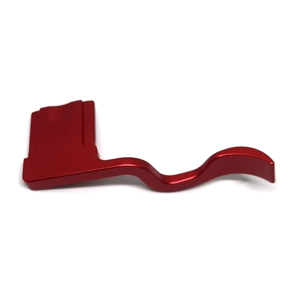 Aluminum Hot Shoe Cover Thumb-Up Hotshoe Thumb Grip for Fujifilm X-T30 Camera (for Fuji XT-10 XT20 XT3 XT2) Red