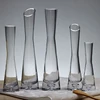 Transparent Glass Flower Vase Small Vase Hydroponics Plant Flower Terrarium Luxury Room Table Home Decor Wedding Decoration 4