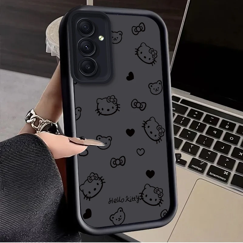 thumbnail image 1 of Sanrio funda de Hello Kitty para Samsung Galaxy S24, S23, S22, S21 Ultra Plus, S20 FE, A55, A54, A53, A52, A52S, A51, A50, A50S, A35, A34, 1 of 5