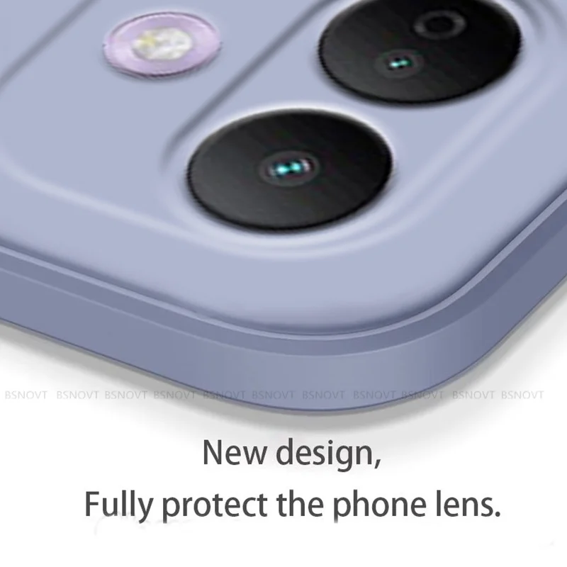 Shockproof Liquid Silicone Case Cover - Soft & Original