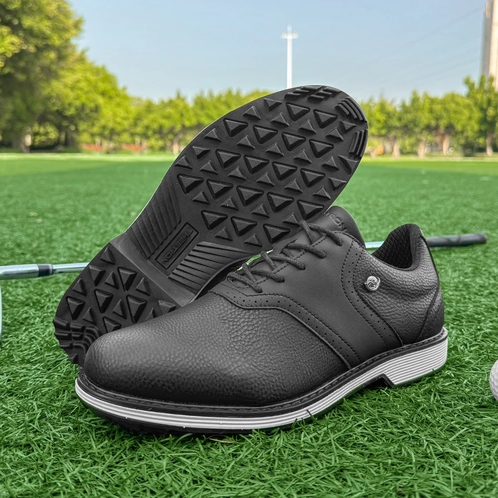 Description Picture 3 of item2024 Autumn New Professional Golf Shoes Waterproof and Non-slip Sports Shoes Men's Comfortable Wear-resistant Golf Training Shoe