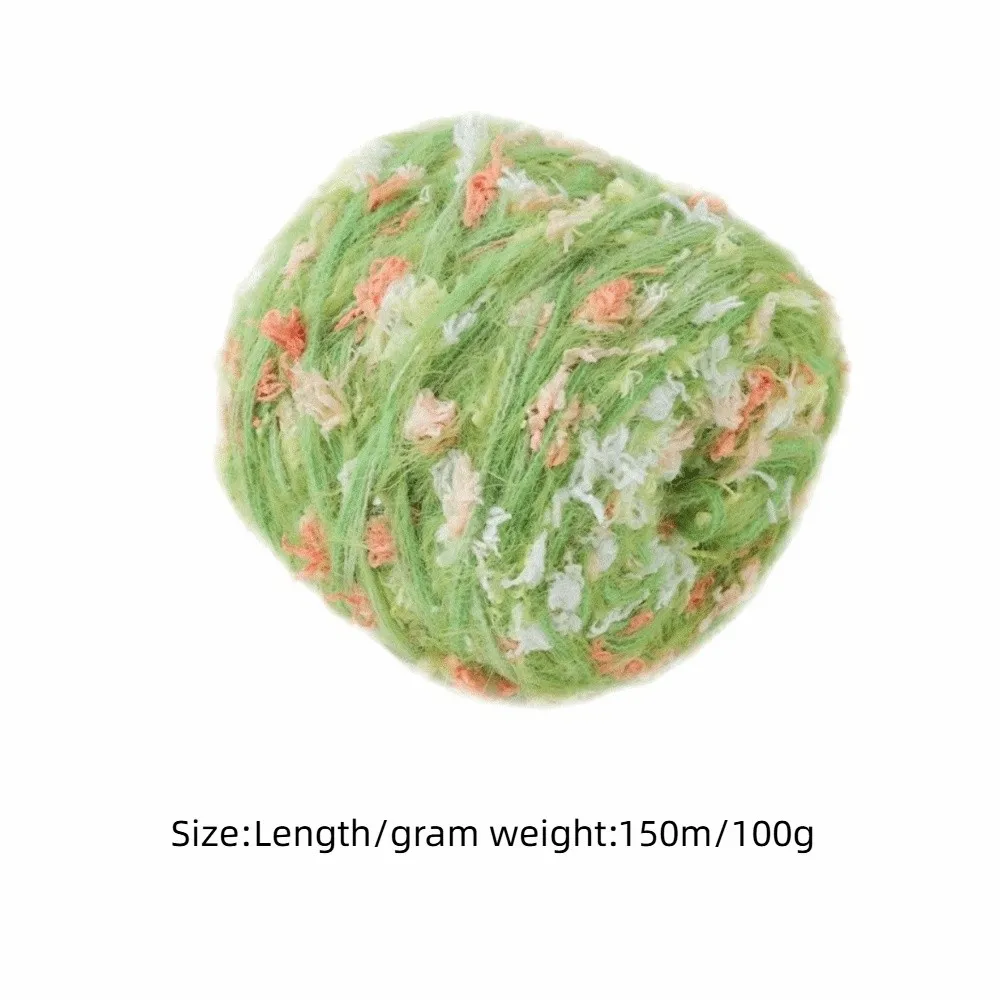Nuovo Filato Mohair 100g, Morbido e Soffice, Colorato, con Texture a Bolle, Sfumature di Colore, per Lavorazione a Mano di Sciarpe, Cappelli e Borse - immagine 6