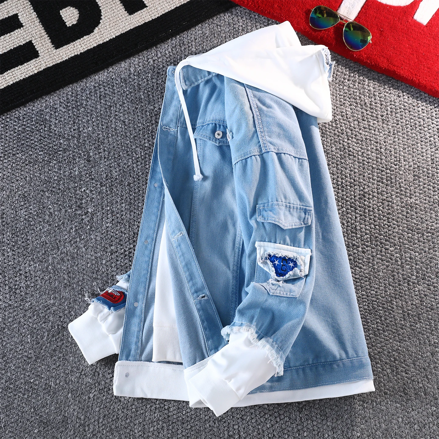 Y8801 light blue