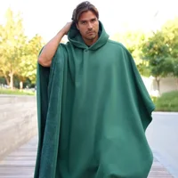 Eden Hoodie Trendy Cloak Robe Hoodie Man Women Sweatshirt Casual Loose Solid Color with Hat Comfy Walking Cape Cloak with Mantle 1