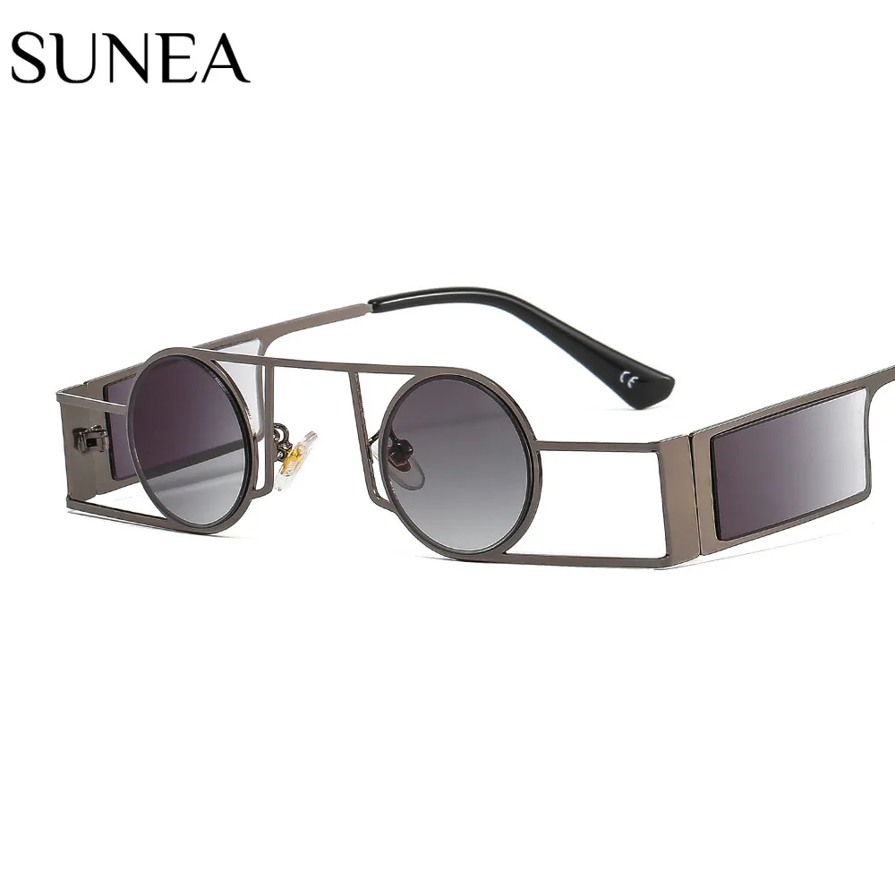 

Очки солнцезащитные круглые для мужчин и женщин, с геометрическим рисунком