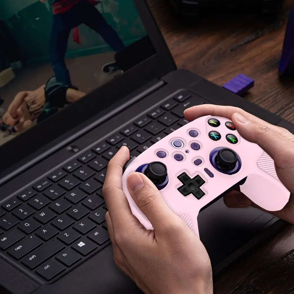 Silicone Gaming Controller Case Anti-Slip Shockproof Console Protective Cover for 8BitDo Ultimate 2 Wireless Controller