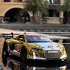 1:32 AUDI R8 Le Mans Alloy Racing Car Model Diecast & Toy Vehicles Metal Toy Car Model Sound and Light Collection Toy Gift 4