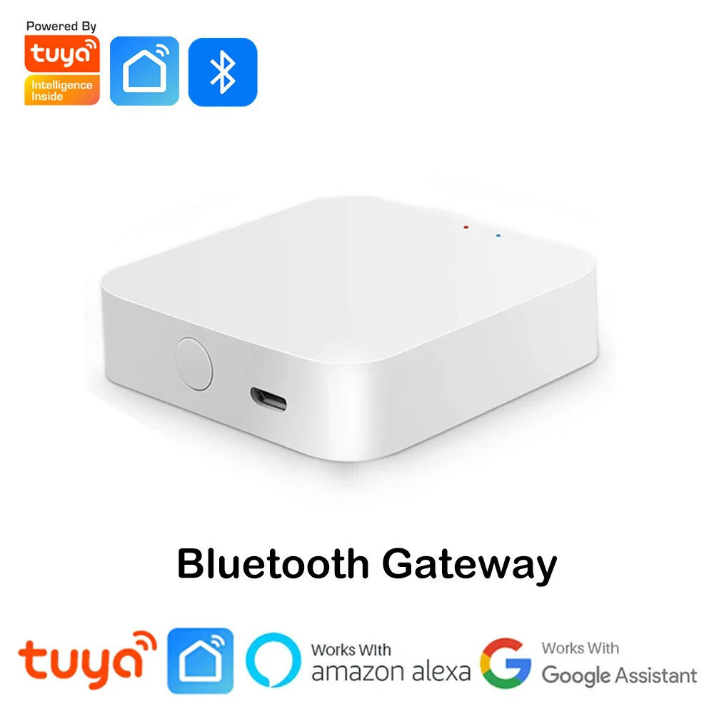Tuya Smart Bluetooth Gateway Hub Home Bridge Support Bluetooth Fingerbot and Tuya Bluetooth Device Works with Smart Life App