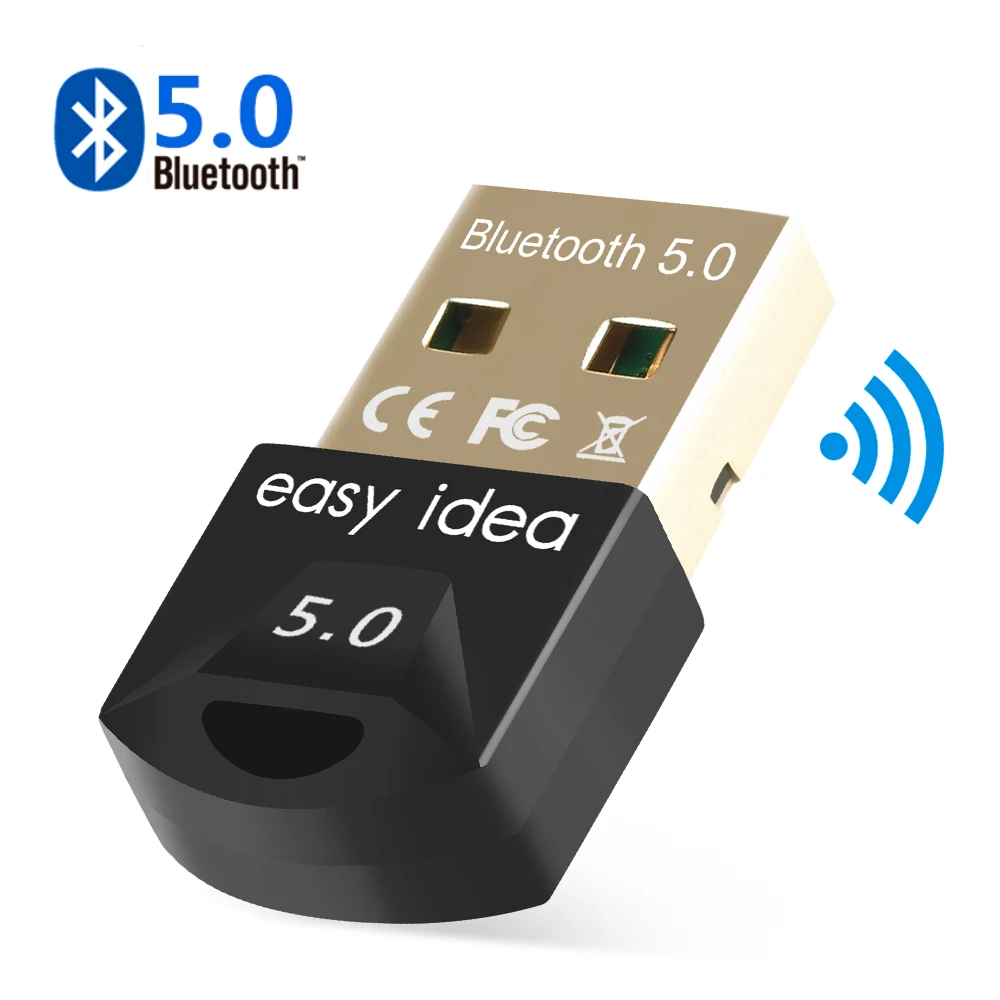 USB Bluetooth 5.0 Bluetooth 5.0 Adapter Receiver Wireless Bluethooth Dongle  4.0 Music Mini Bluthooth Transmitter For PC Computer - AliExpress