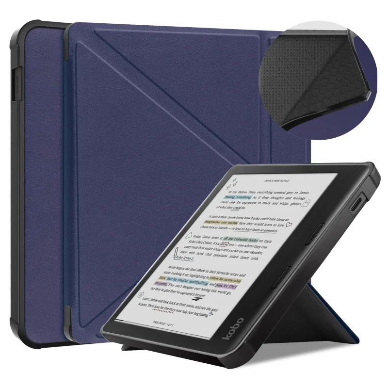 Premium Multi-folding Stand eReader Cover with Auto Wake/Sleep Feature