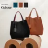 Exquisite Hand-Woven Large Capacity High Quality Hundreds of Solid Color Fashion Classic Style Women's Handbag 1