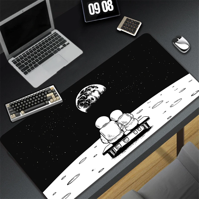 Preto, Gamer Teclado Pad, Desk Protector, Mousepad, Acessórios de Computador
