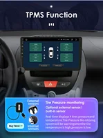 Auto radio za Peugeot 107 Toyota Aygo Citroen C1 2005 - 2014 5