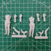 1/35 Resin Figure Model Kits Historical Military Hobby Miniature Toys Panzer Commander Set (2 Figures) Unassambled Unpainted 391 2