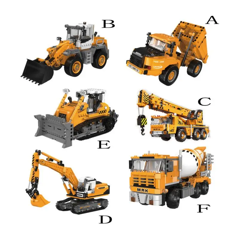 Engineering Vehicle Series Bricks Toys High Tech Bulldozer Escavatore Attrezzature Per L'Edilizia Modello Building Blocks Regalo Per Bambini