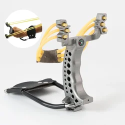 Folding Slingshot Foldable Sling Powerful Slingshot Hunting Shooting Tool Outdoor Sports Aiming Toy Pocket Sling