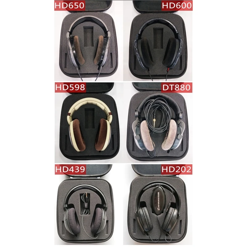 Headphone Cases Protection Bags Covers Earphone Cover Compatible for T1 DT990 DT880 DT770 DT700 900 ProX Headset