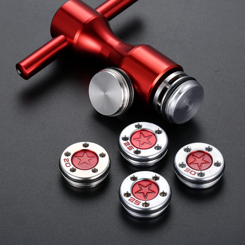 New Custom Red Sliver Number Weights for Scotty Putters a pair of x 10g 15g 20g