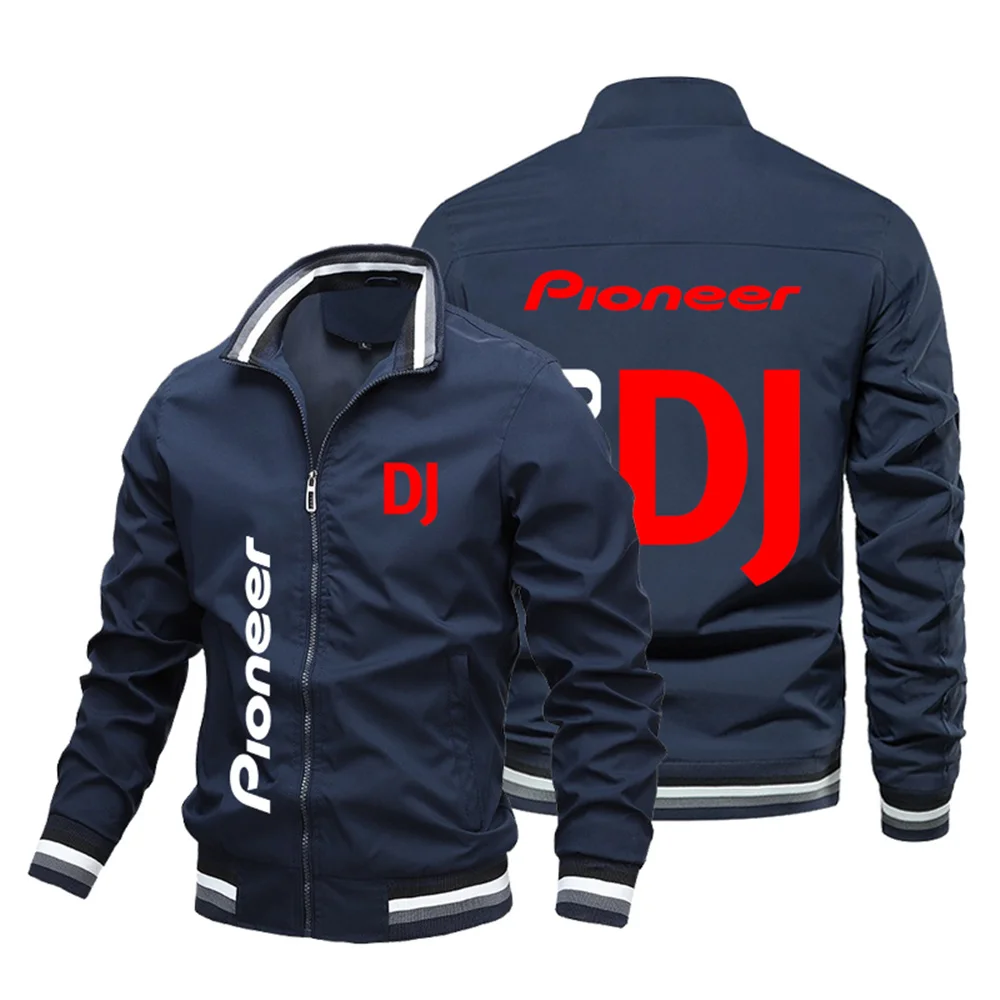 

Four Seasons Hot Sale Music Festival Baseball Jacket Pioneer DJ Printed Logo Jacket Men Women Oversized Pilot Jacket Clothing