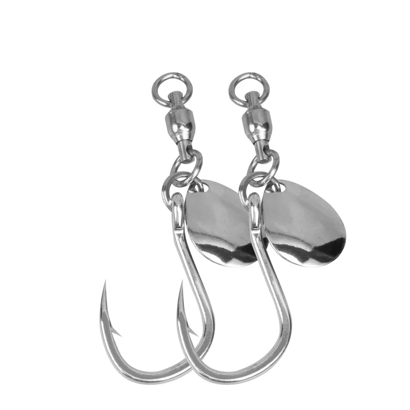 2pcs*BKK 8062 High Speed Metal Circle Hooks Jigging Hooks