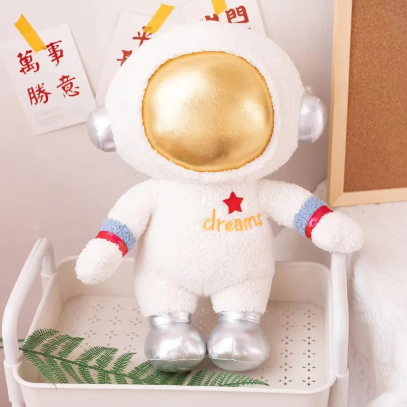 thumbnail image 1 of Cohete espacial de peluche suave, nave espacial, OVNI, avión, astronauta, extraterrestre, almohada de nave espacial, regalo para niño, decoración de habitación, 1 of 5