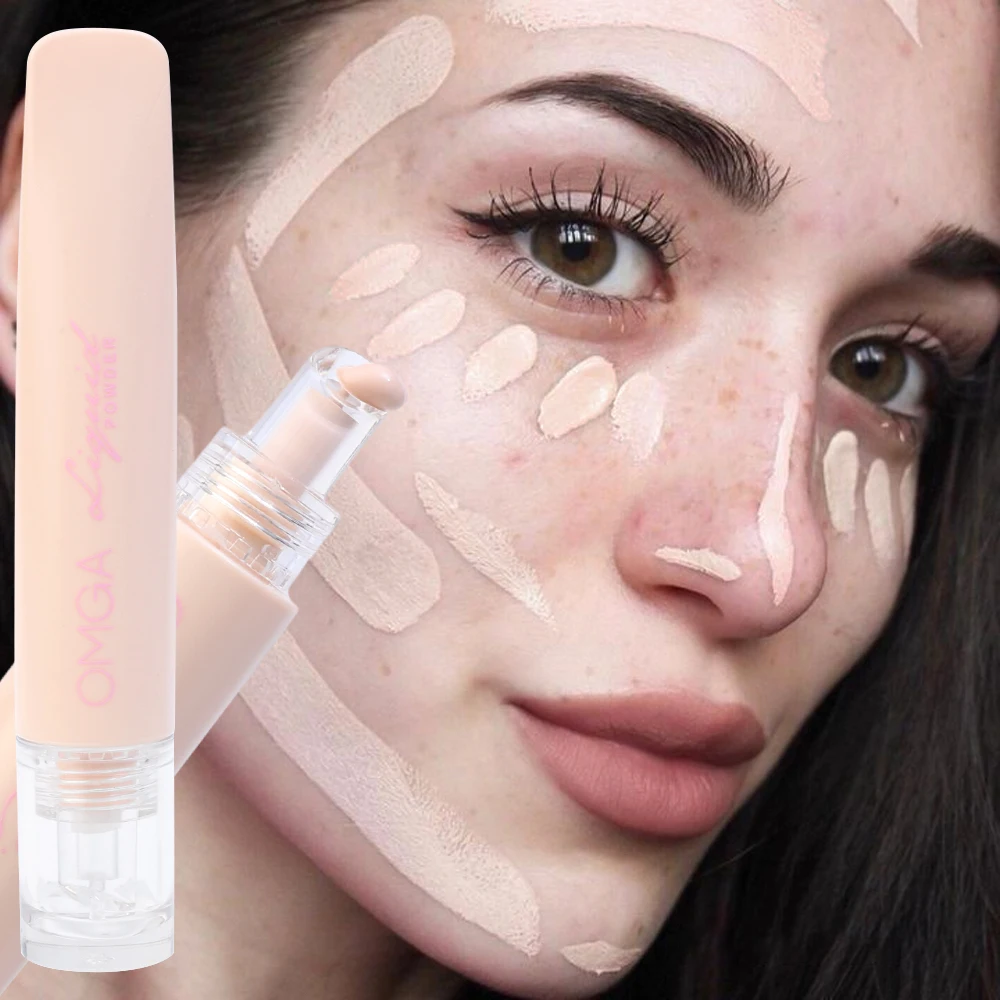 Professional Facial Foundation Cream Waterproof Lasting Base Brighten Whitening Cover Dark Circles Concealer Cosmetics for Women 2