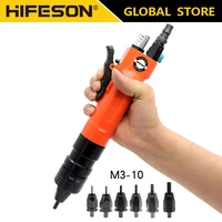HIFESON Pneumatic Air Rivet Nut Gun Insert Threaded Pull Setter Riveter Rivnut Tool for M3 M4 M5 M6 M8 M10 Lengthen Rivet Head 1