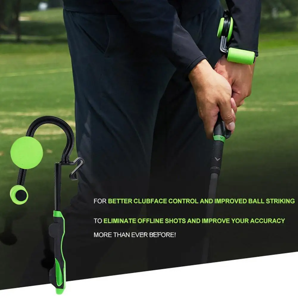 Description Picture 5 of itemGolf Swing Trainer Beginner Gesture Alignment Correct Guide Corrective Golf Supplies Practical Practicing Posture Sports N1O7