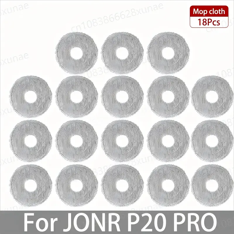 For JONR P20 PRO / T5 Pro Robot Vacuum Cleaner Accessories Main Side Brush Hepa Filter Mop Cloth Dust Bag Replacement - Image 21