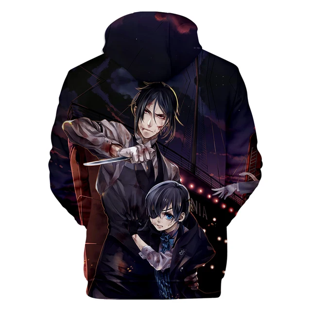 2023 Anime Black Butler Hoodies 3D Hoge Kwaliteit Sweatshirts Kuroshitsuji  Figure Print Hoody Streetwear Coat Anime Women Hoodie - AliExpress