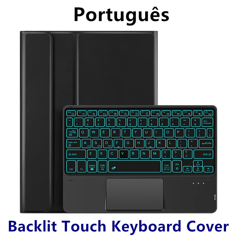 AJIUYU Premium Backlit Keyboard Case with TrackPad