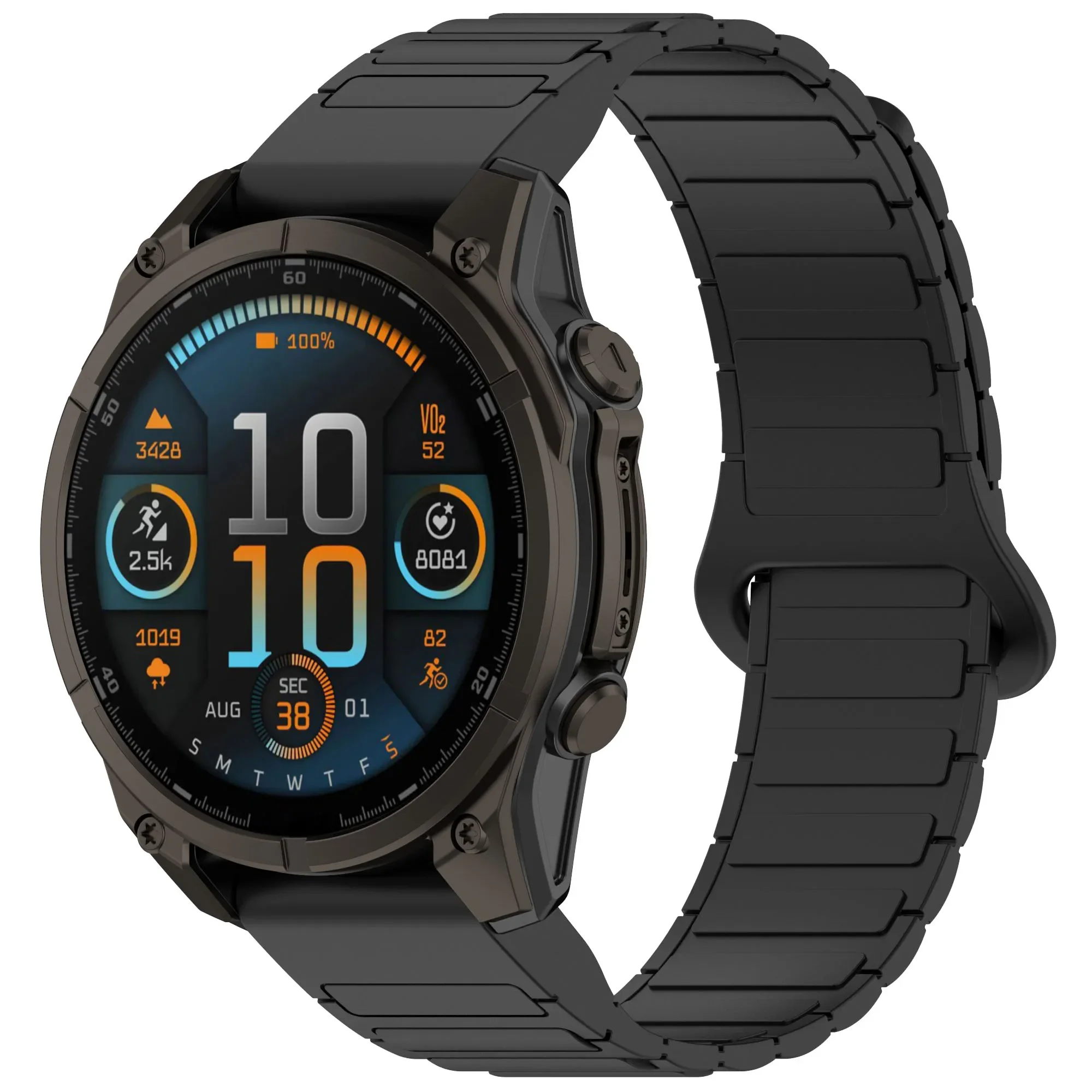 Magnetic Silicone Band - Versatile Quick Fit Bracelet Wrist Strap