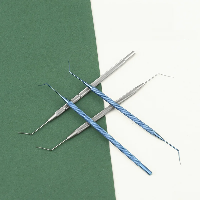 

Ophthalmic microsurgical instruments - Single head double head iris restorer