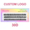 A1 Custom LOGO 20D/30D/40D/50D/60D/80D/100D/200D High Quality Silk Eyelashes Customized Private Personal Brand Individual Lashes 1