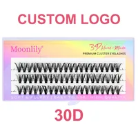 A1 Custom LOGO 20D/30D/40D/50D/60D/80D/100D/200D High Quality Silk Eyelashes Customized Private Personal Brand Individual Lashes 1