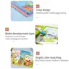 Magical Book Water Drawing Montessori Toys Reusable Coloring Book Early Education Toys Dinosaur Princess Ocean World Letters 3