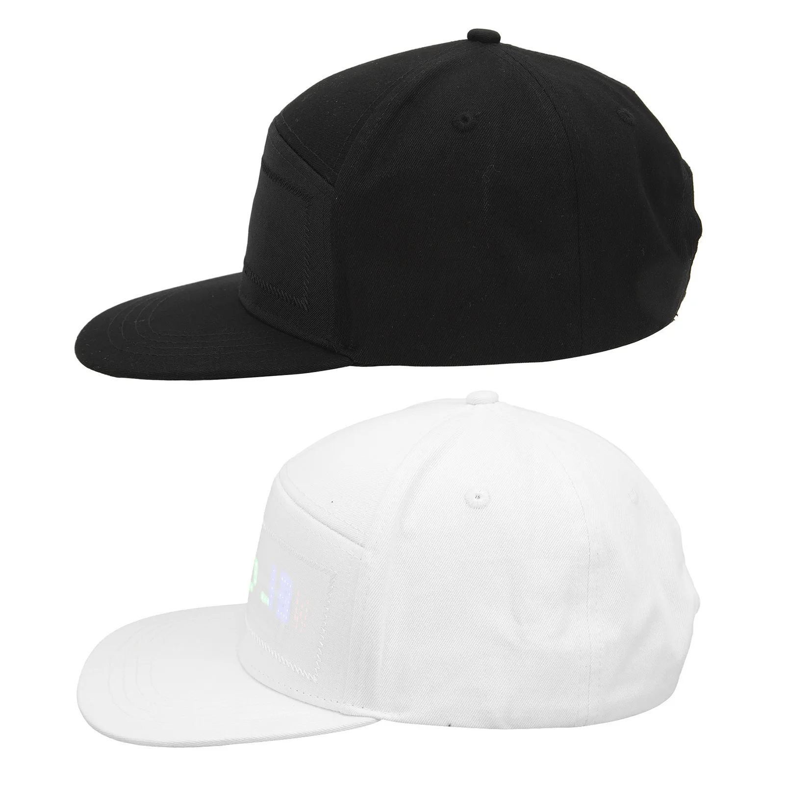 LED Programmable Bluetooth APP Control Editable Colorful Hat for Outdoor Concert Carnival Smart Hat smart hat