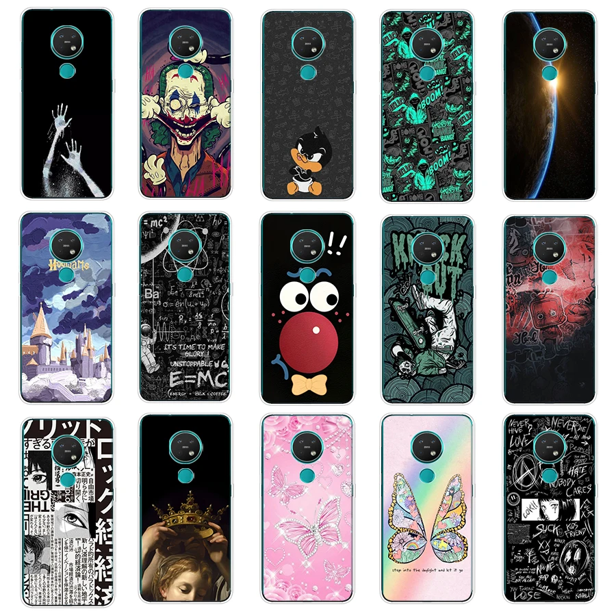 3 Per Nokia 5.4/7.2/Nokia 6/Nokia 7/Nokia 230 Custodia Tpu Custodia Protettiva In Silicone Morbido