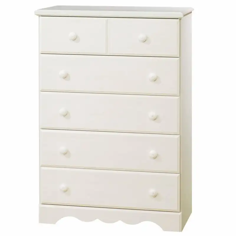 

Breeze 5-Drawer Kids' Chest, White Wash