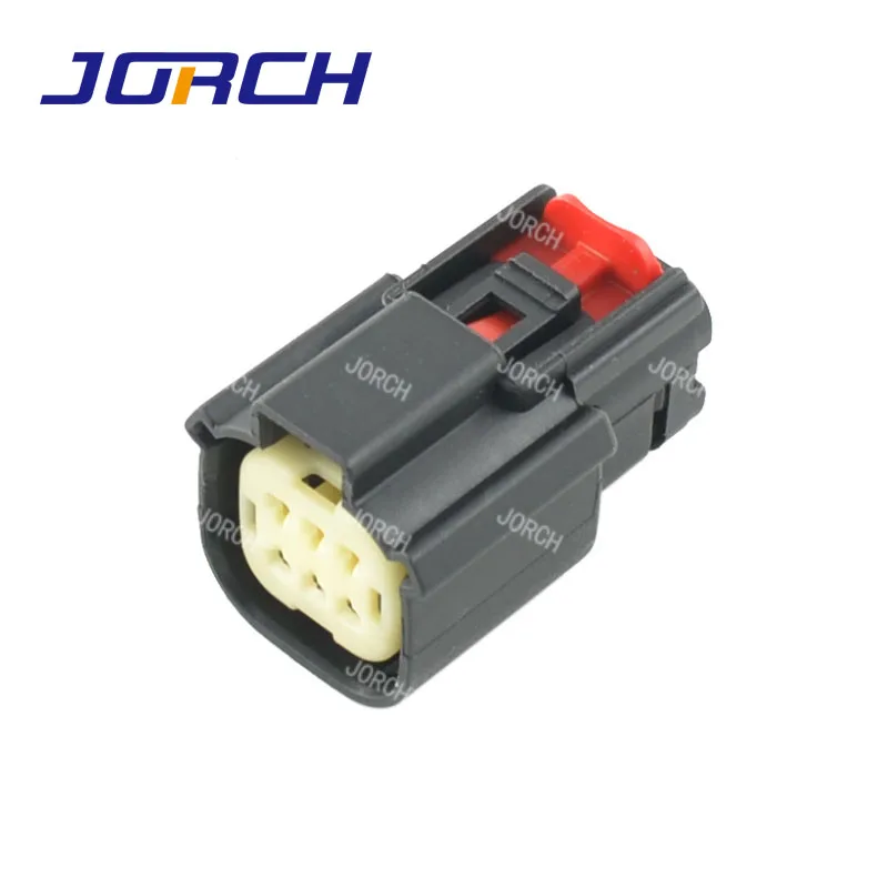 Molex-conector automotivo impermeável com terminais, 6 pinos,