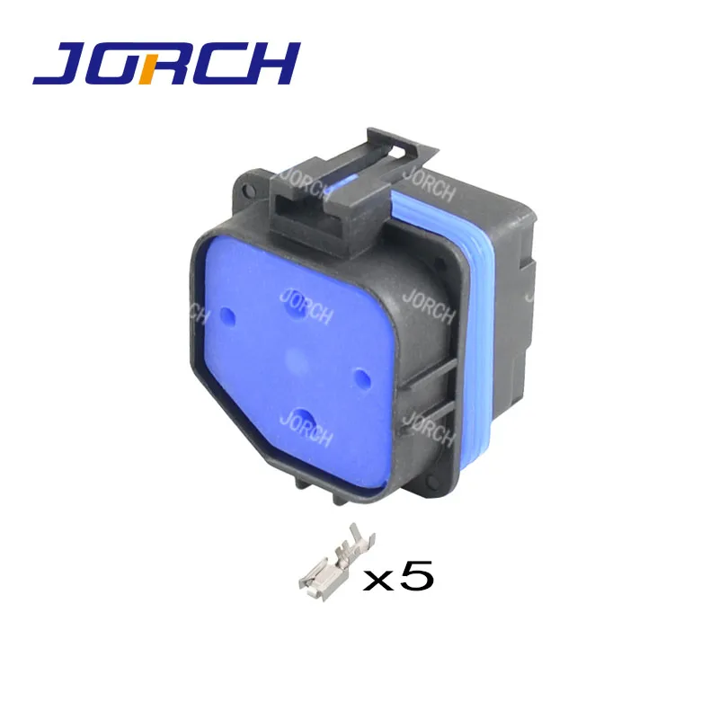 Conector de Cabos Elétricos à Prova d Água 5pin Delphi Automotivo Plugue 12092605