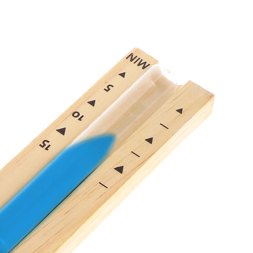 1pcs Sauna 15 Minute Hourglass Sand Timer Wooden Clock Rotating Sandglass For Sauna SPA Room High Heat And Steam Resistance 3
