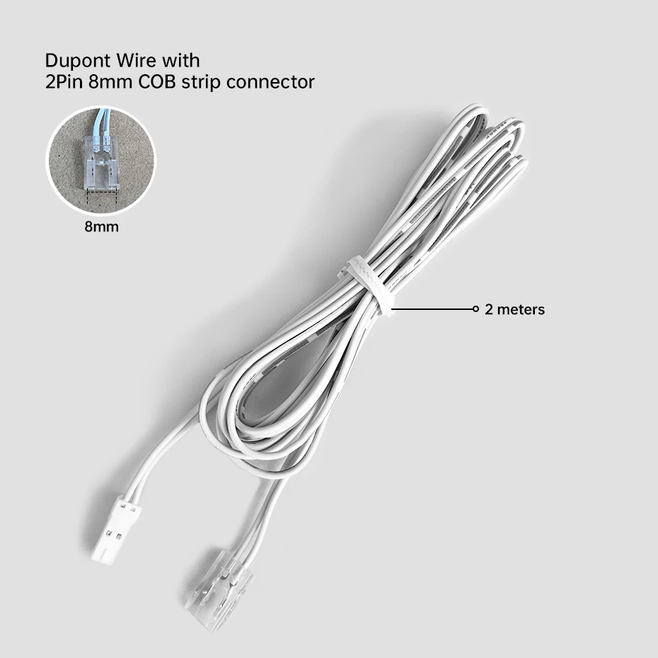รูปสินค้า สายไฟขยาย LED Strip Light พร้อมตัวยึดสายไฟ 3 ขนาด