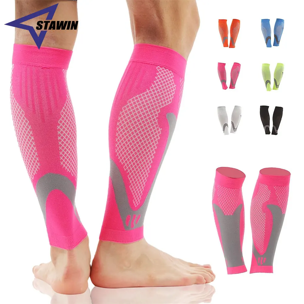 

1Pair Calf Compression Sleeves Men - Leg Sleeve and Shin Splints Support Women- Varicose Vein Treatment for Legs and Pain Relief