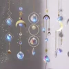1PCS AB Crystal Suncatcher Window Sun Catchers Hanging Drop Pendant Rainbow Maker Home Garden Decoration 1