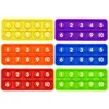 Ten Frames Math Pop Games Toy for Kids, Math Manipulatives for Preschool Kindergarten Classroom Students Teacher Educational Lea 1
