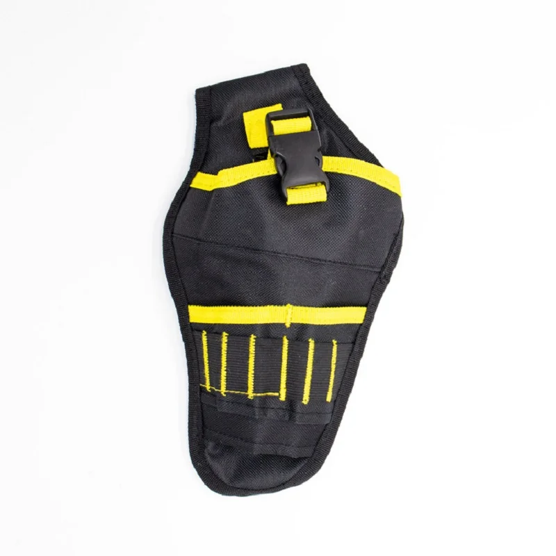 Portable Heavy Duty Drill Holster Electrician Tool Bag Drill Chuck Belt Storage Pocket For Cordless Drill Professional Tool Bag