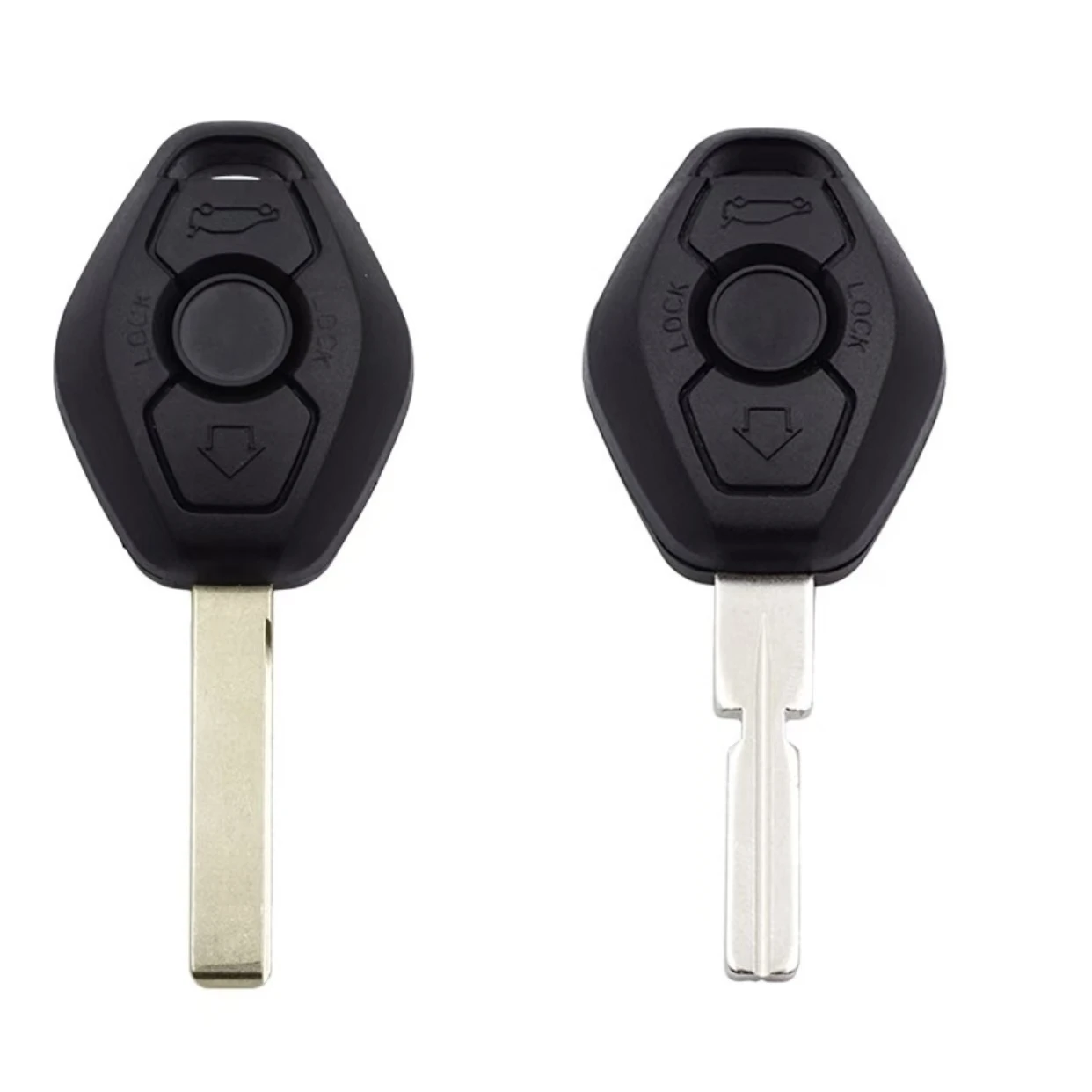 JINGXIN For BMW Smart Prox Remote Emergency Insert Car Key Uncut HU92/HU58 Track Key blank blade Fits For FCCID LX8FZV key shell
