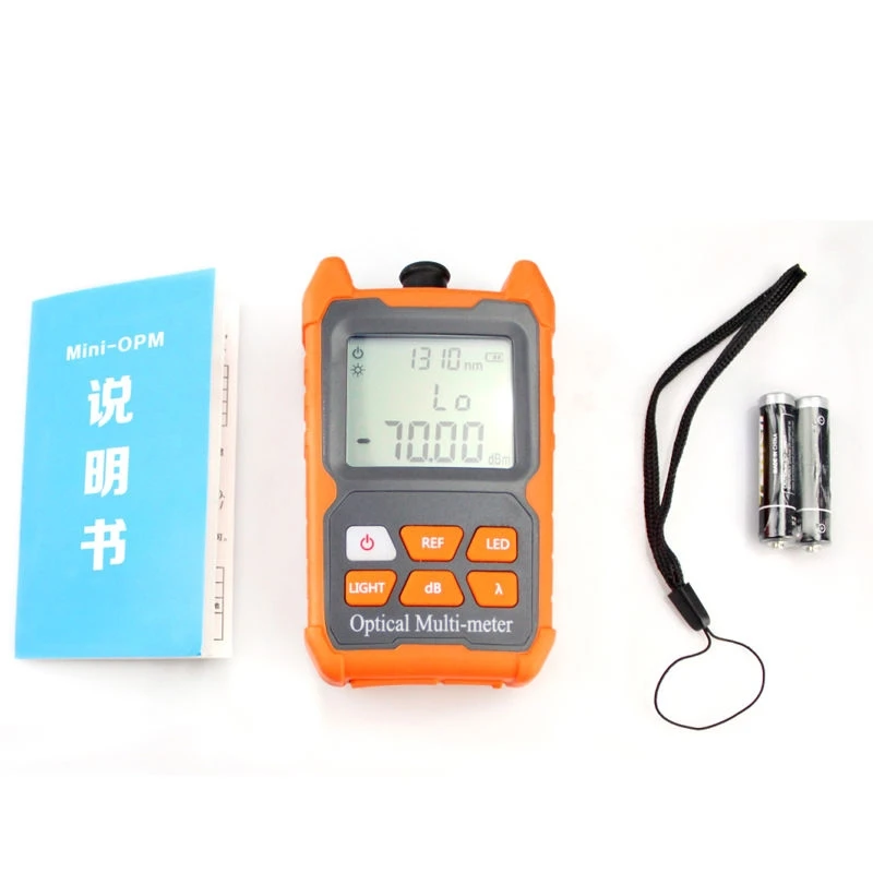 Optical power meter Optical attenuation tester Small optical fiber line Optical fiber loss DB tester Detector circuit